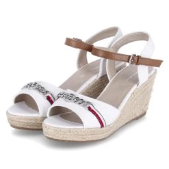 Tom Tailor Keilsandaletten - White