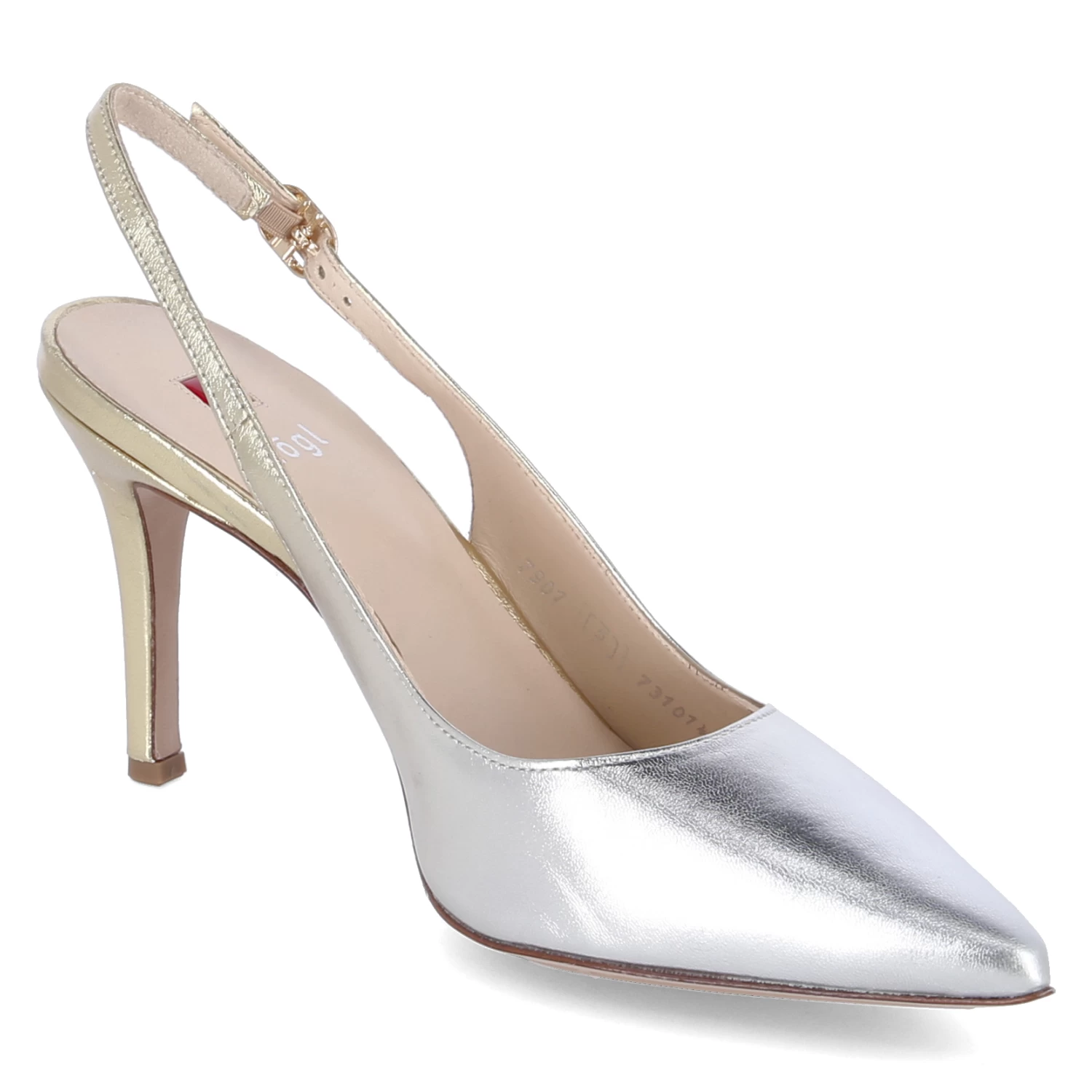 HÖGL Slingpumps - Silver/gold – Bild 5
