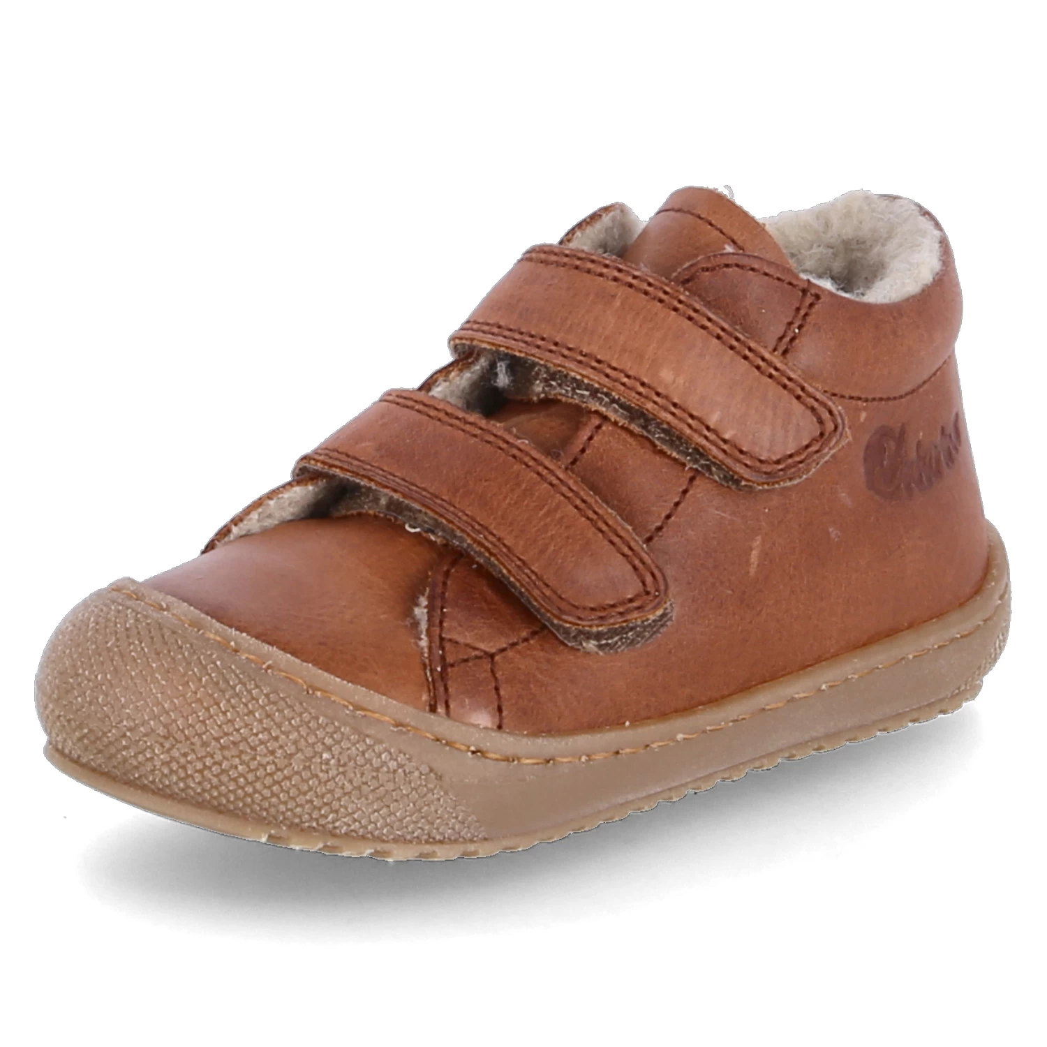 Naturino Klettschuhe RACOON - Cognac – Bild 2