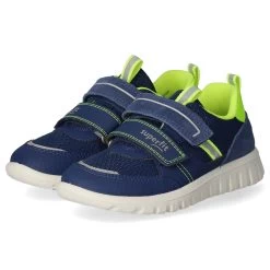 Superfit Klettschuhe SPORT7 - Blau/gelb