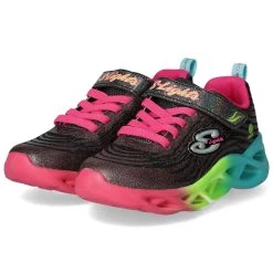 Skechers Low Sneaker Schwarz COLOR RADIANT - Schwarz