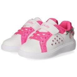 Low Sneaker - White/fuchsia
