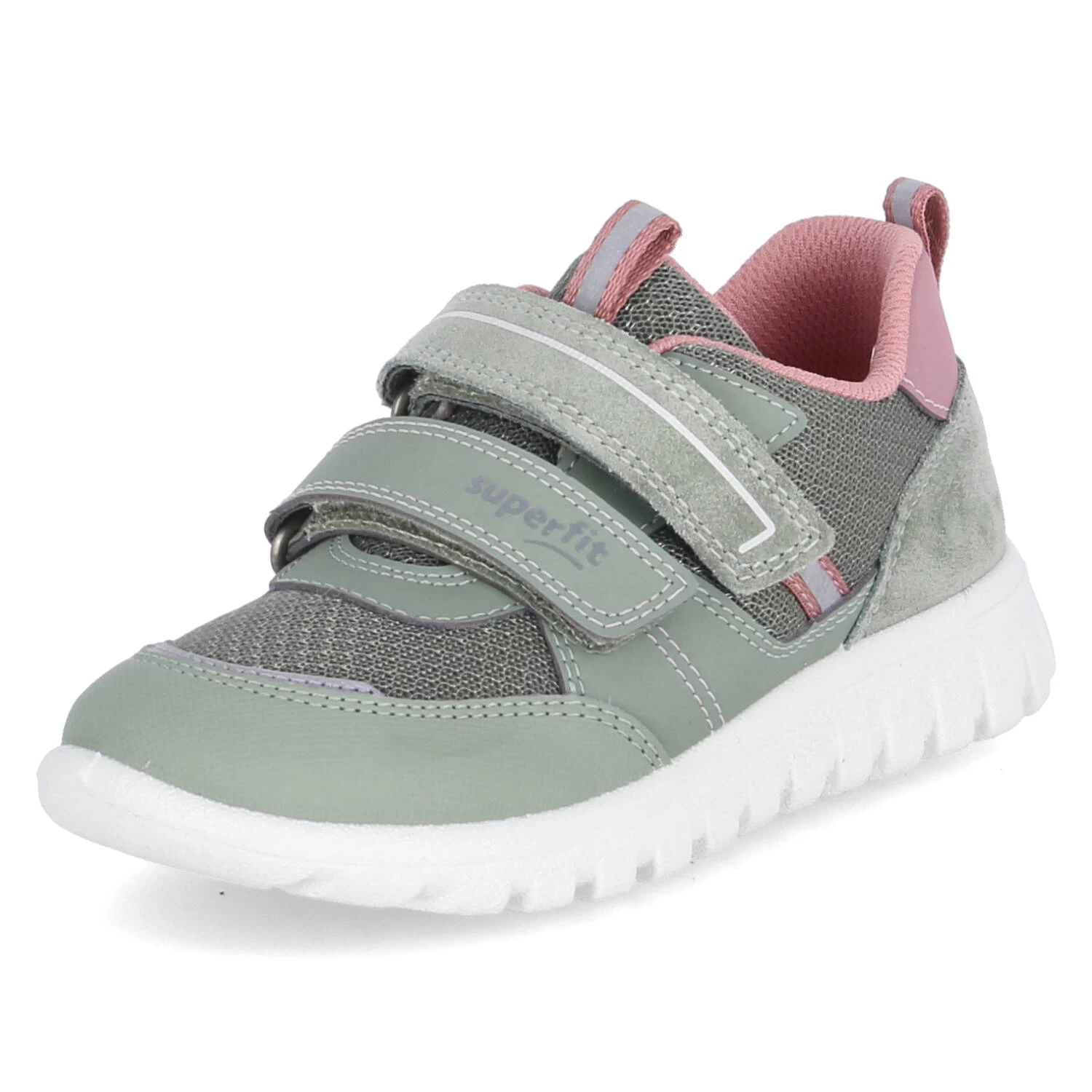 Superfit Klettschuhe SPORT7 MINI - Hellgrün/rosa – Bild 2