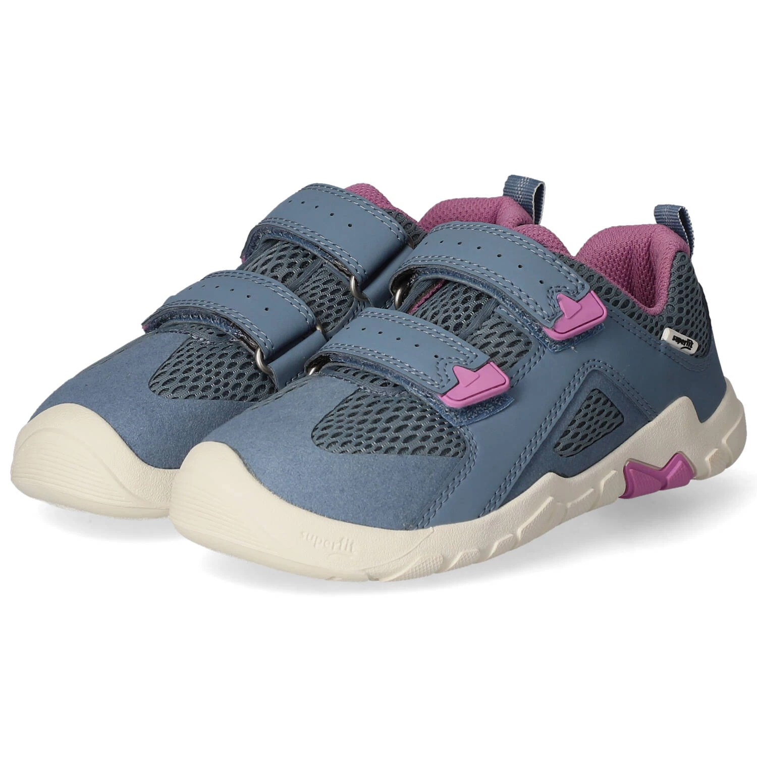 Superfit Low Sneaker TRACE - Blau/lila