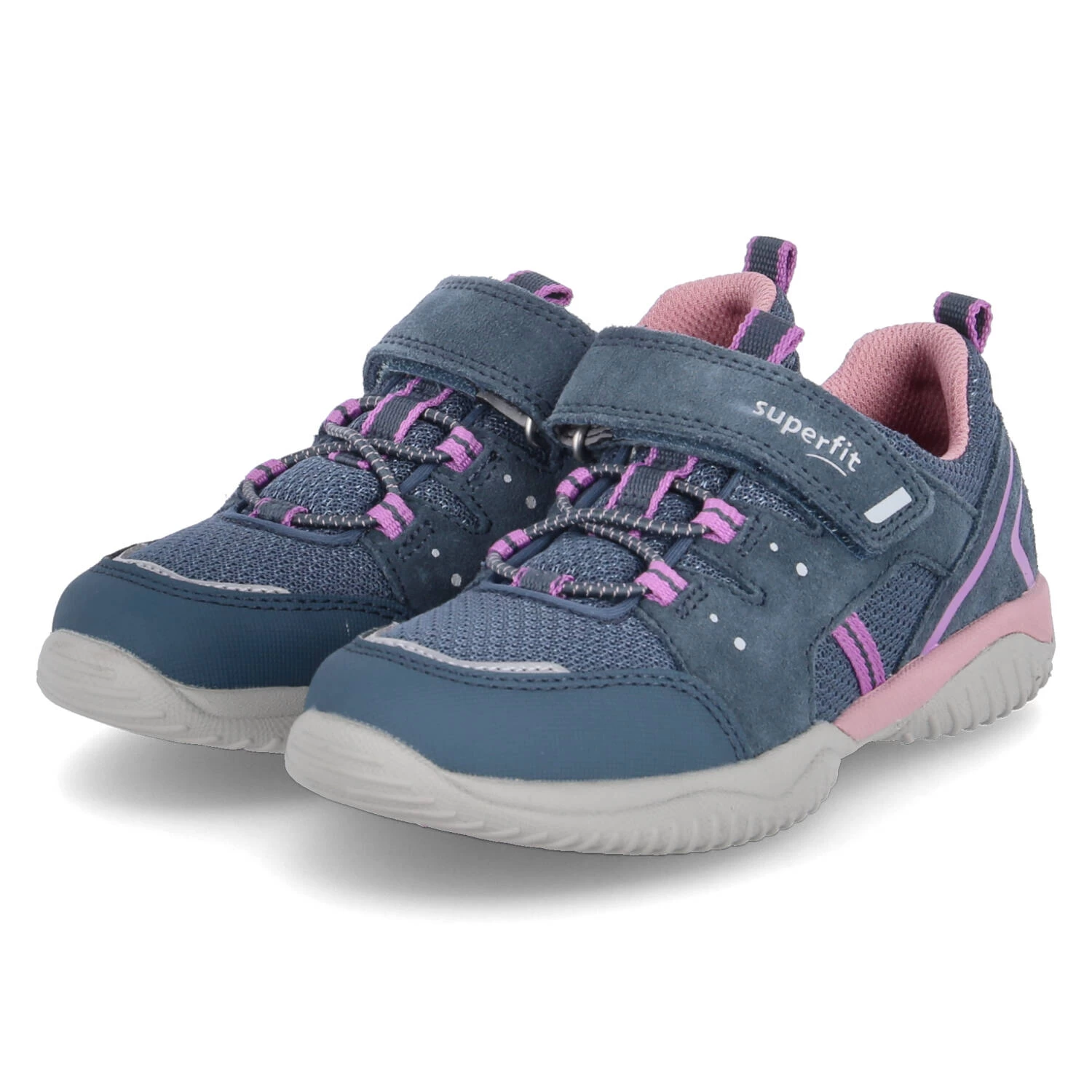 Superfit Low Sneaker STORM - Blau/lila