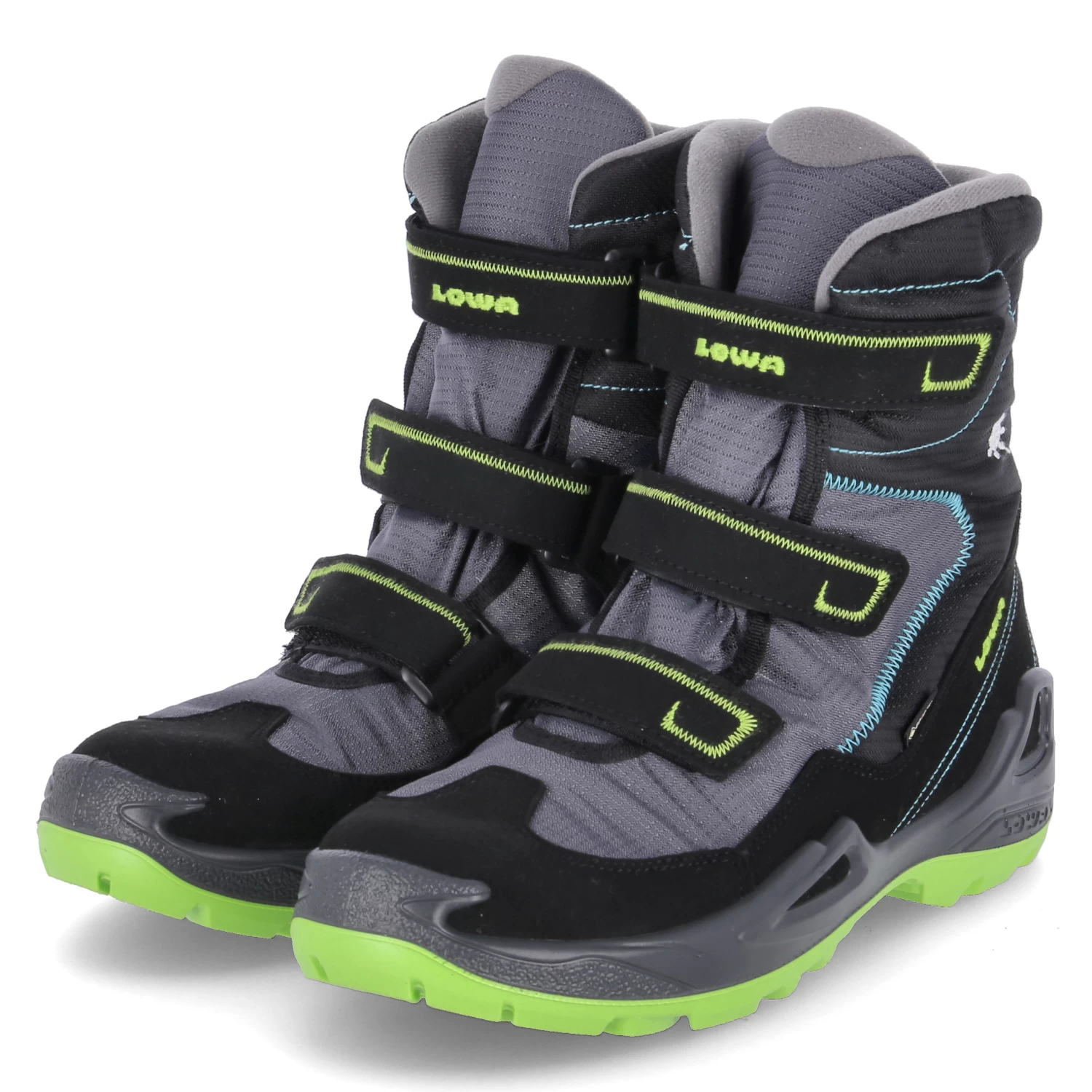 Lowa Snowboots MILO GTX - Schwarz/türkis