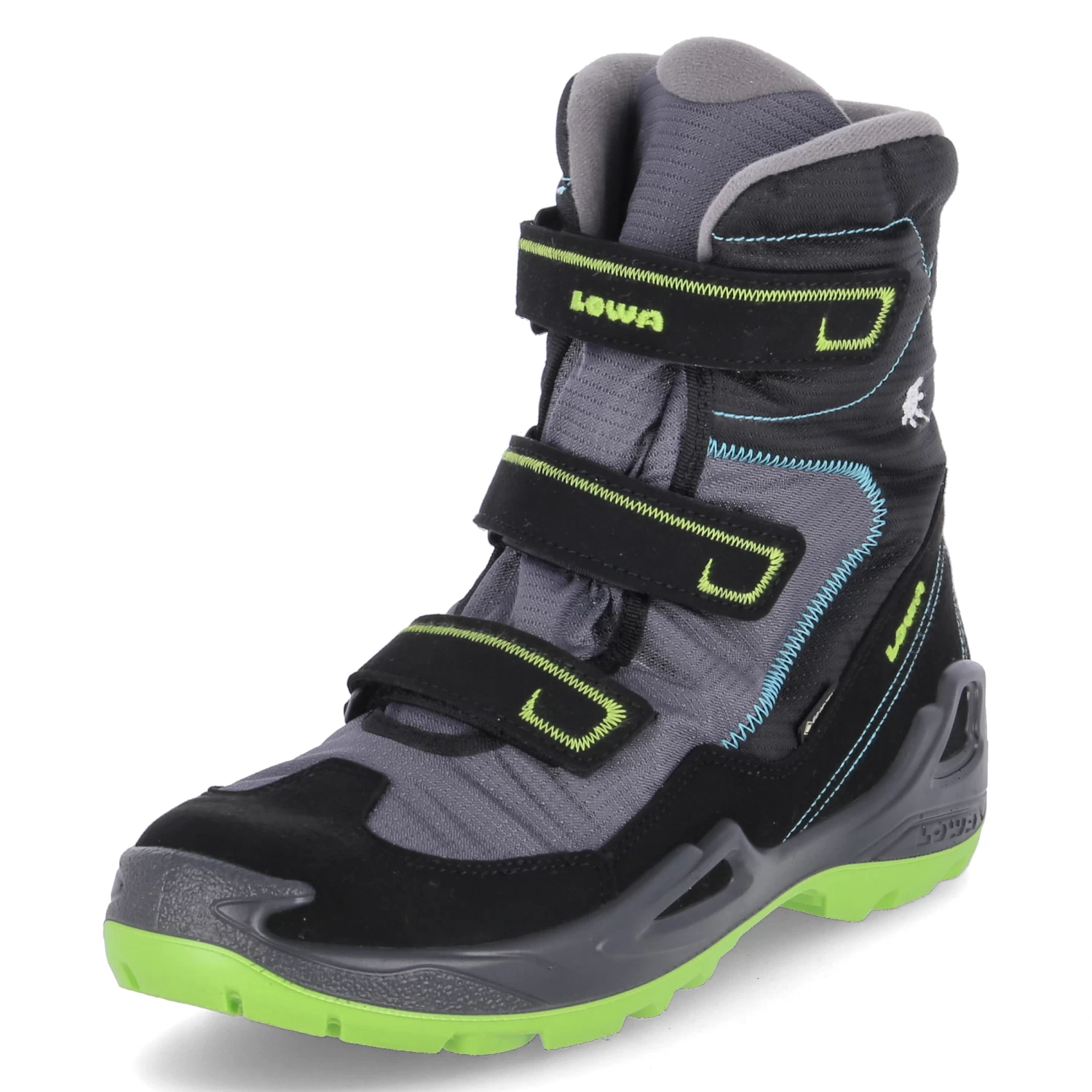 Lowa Snowboots MILO GTX - Schwarz/türkis – Bild 2