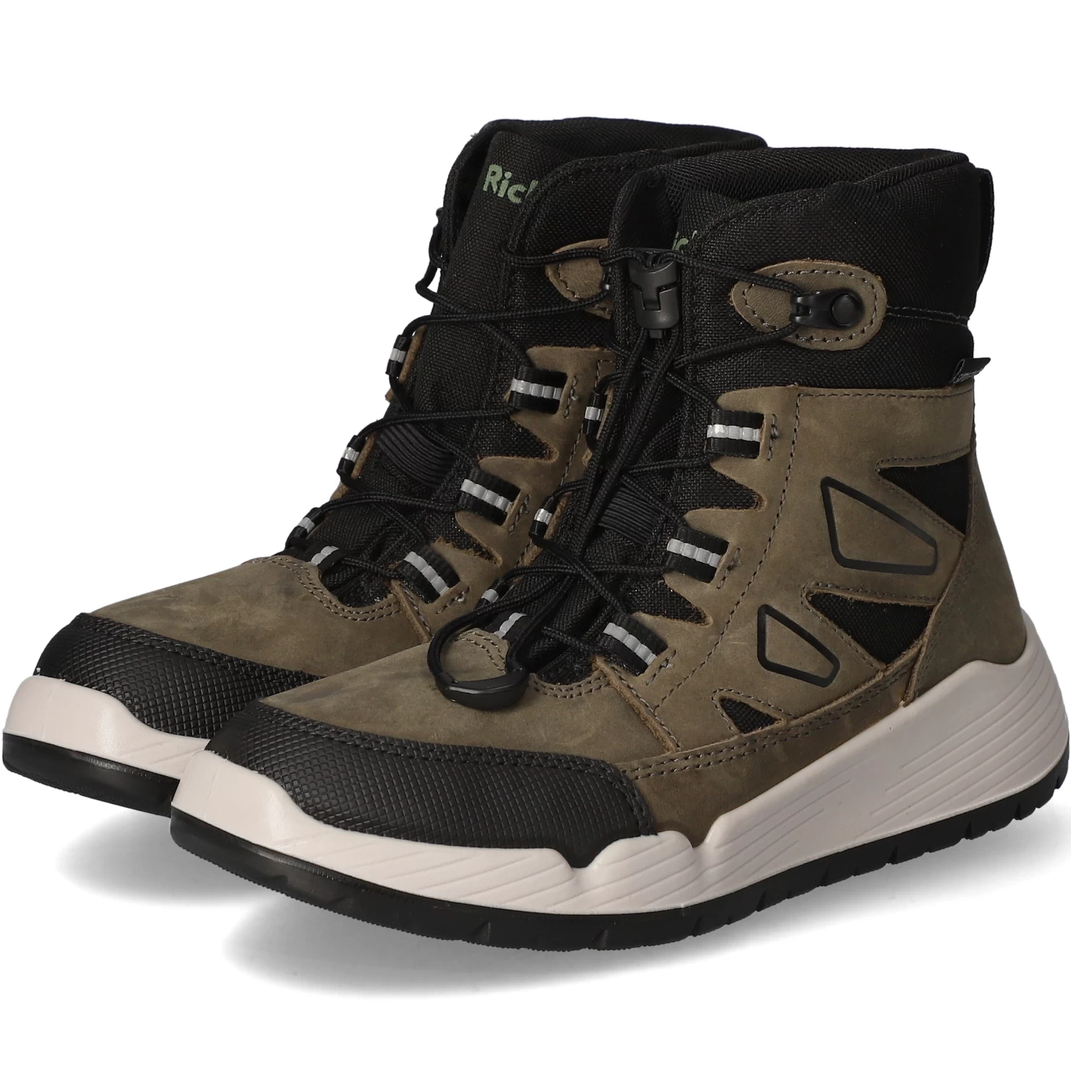 Richter Winterstiefeletten - Black/olive