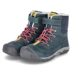Keen Stiefeletten GRETA BOOT WP - Blue Coral/ Pink Peakock