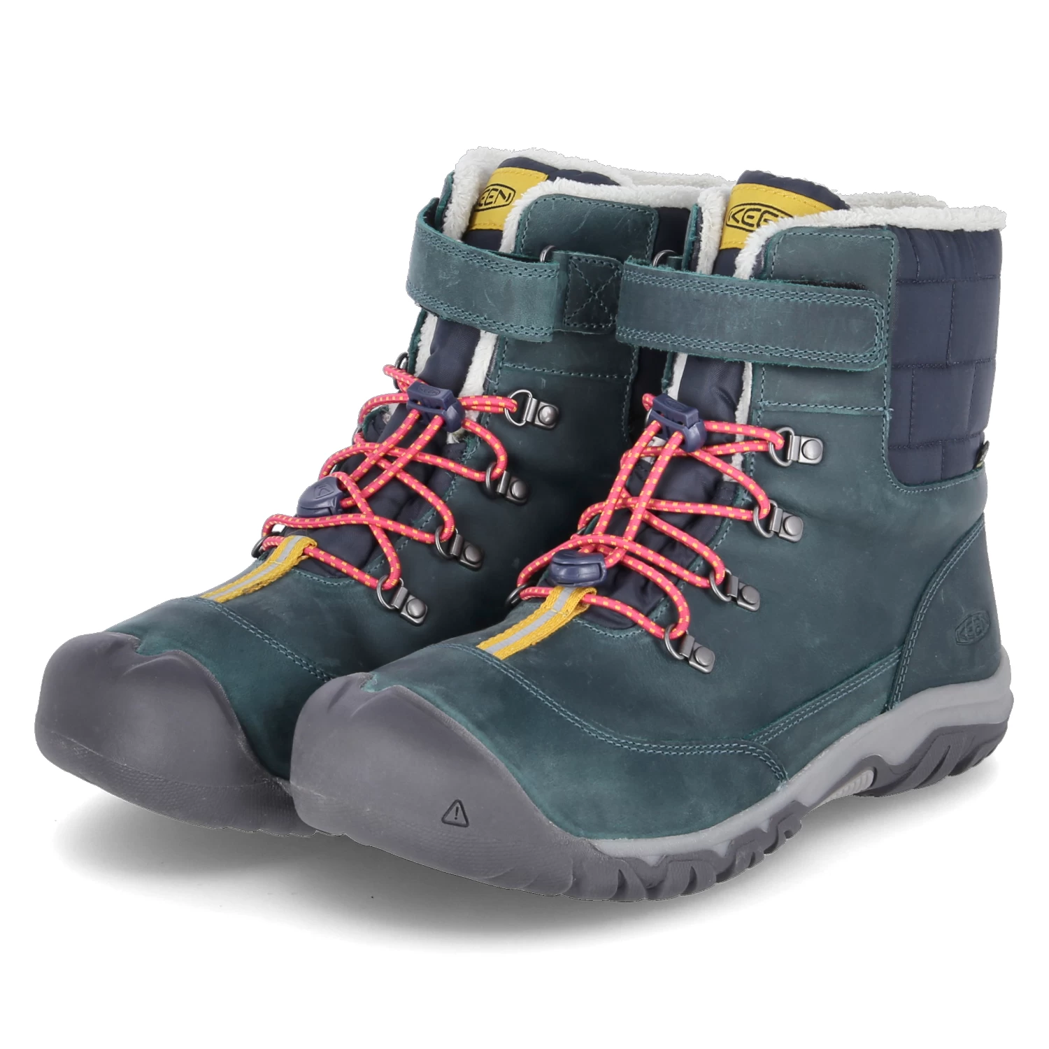 Keen Stiefeletten GRETA BOOT WP - Blue Coral/ Pink Peakock