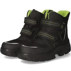 Richter Winterstiefeletten - Black/lime