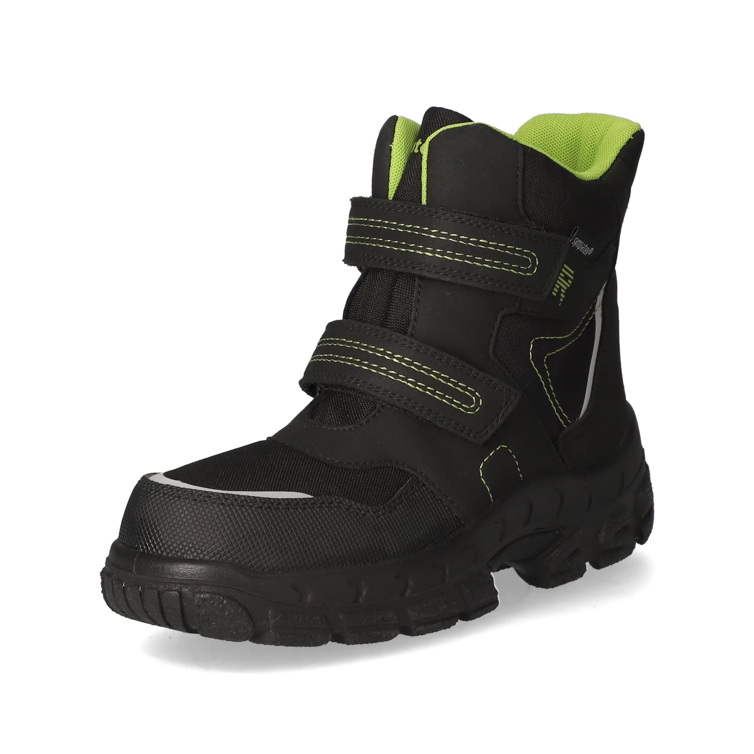 Richter Winterstiefeletten - Black/lime – Bild 2