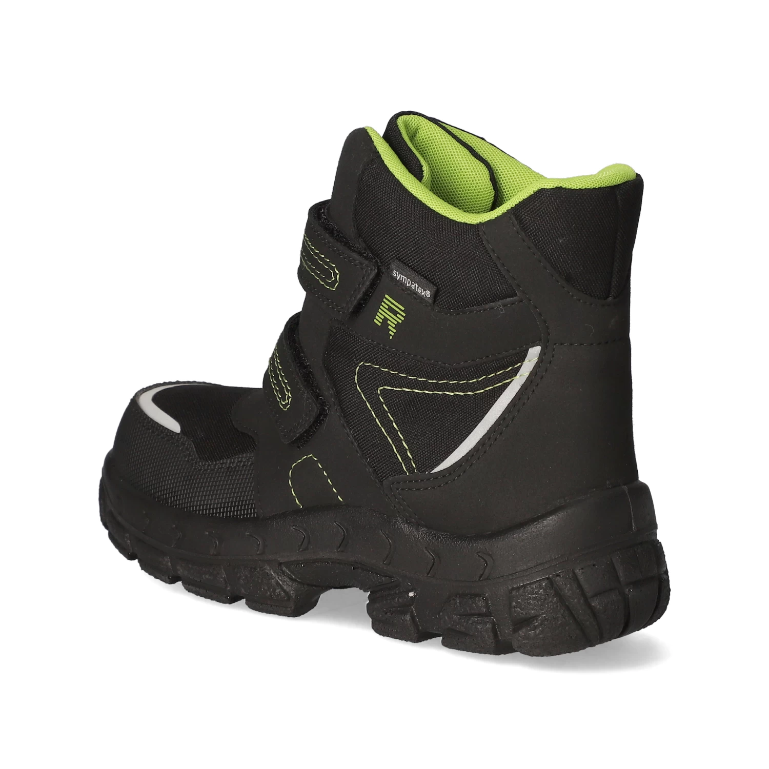 Richter Winterstiefeletten - Black/lime – Bild 3