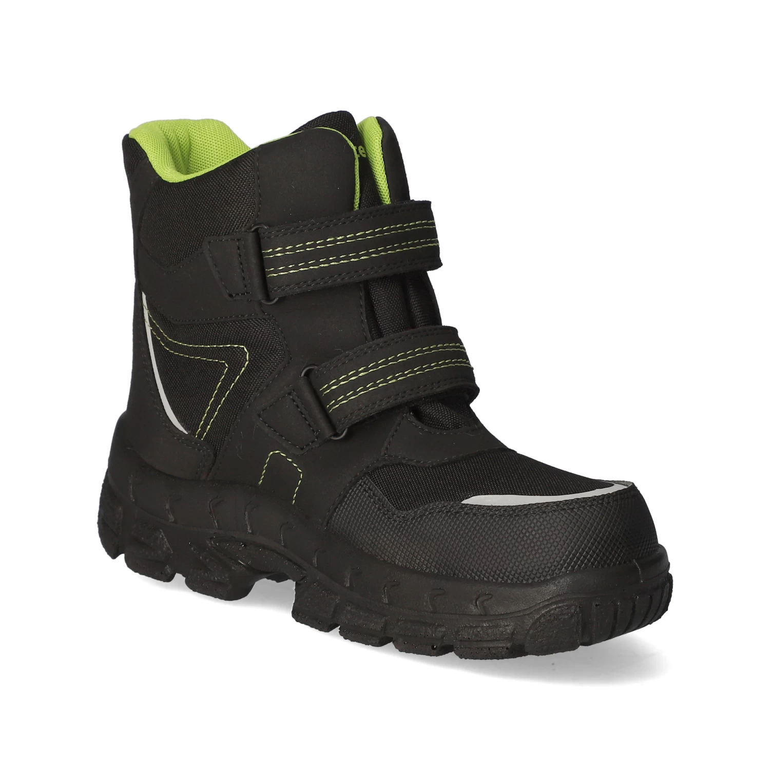Richter Winterstiefeletten - Black/lime – Bild 5