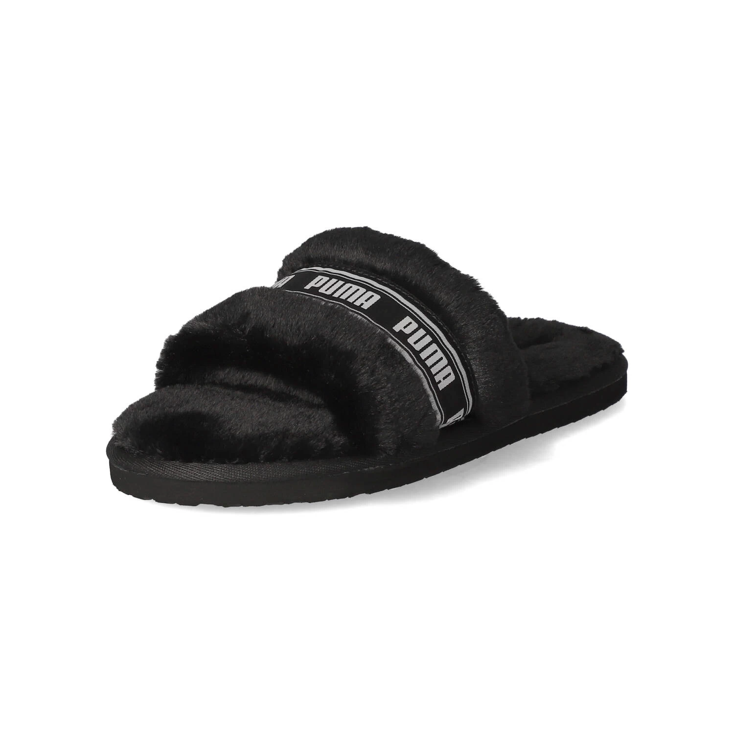Pantoletten FLUFF - Puma Black-puma White – Bild 2