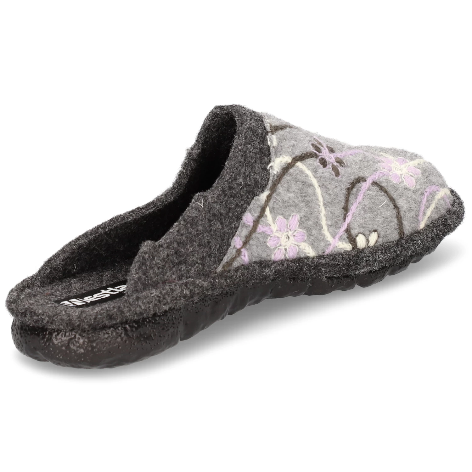 Westland Hausschuhe Lille 100 - Grau-kombi – Bild 4