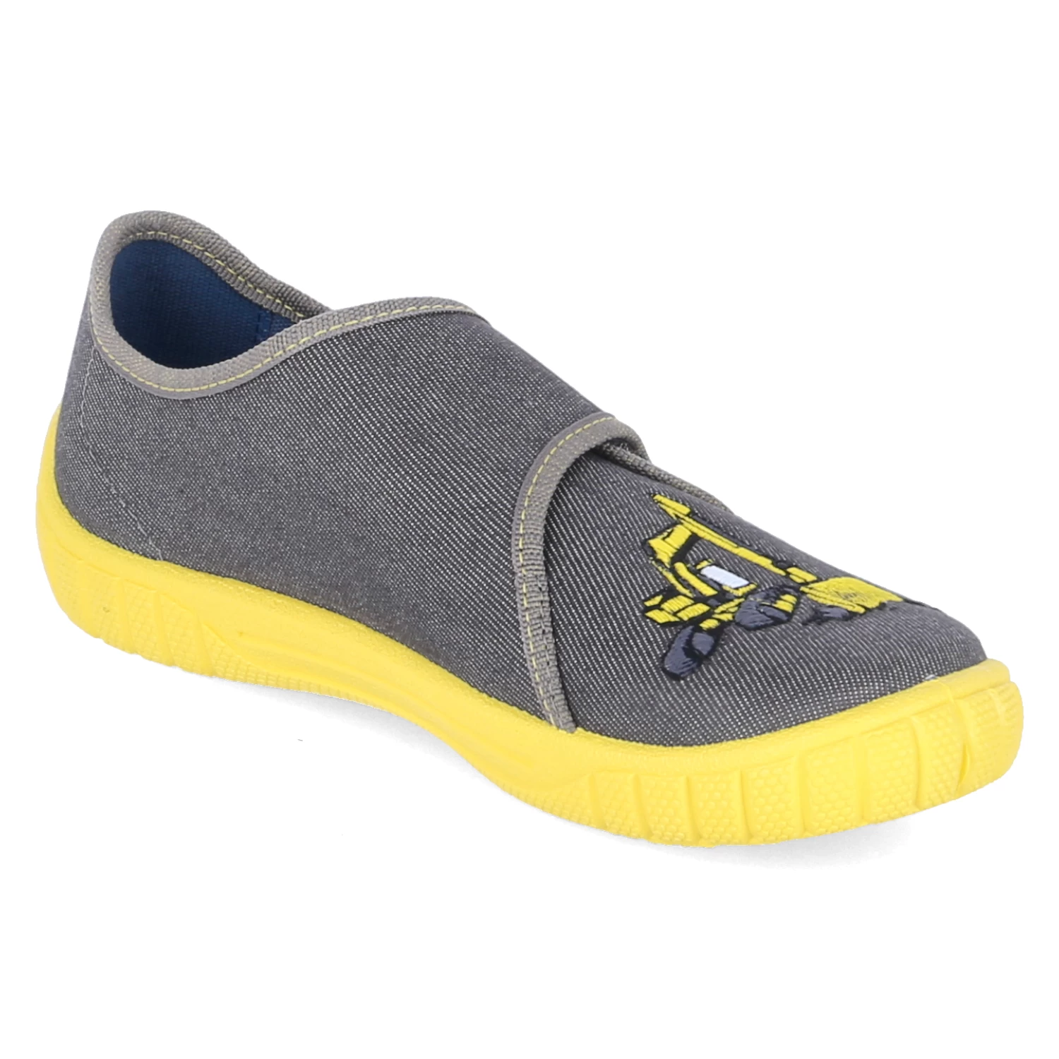 Superfit Hausschuhe BILL - Grau/gelb – Bild 5