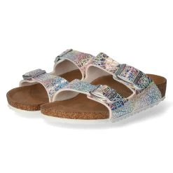 Birkenstock Pantoletten ARIZONA - Flashy Hologram Silver