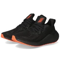 ADIDAS Laufschuhe ALPHABOOST - Cblack/goldmt/dgsogr
