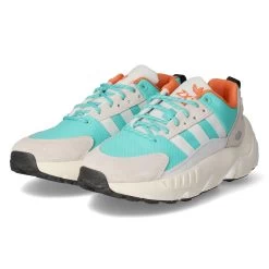 ADIDAS Laufschuhe BOOST - Türkis/orange/beige