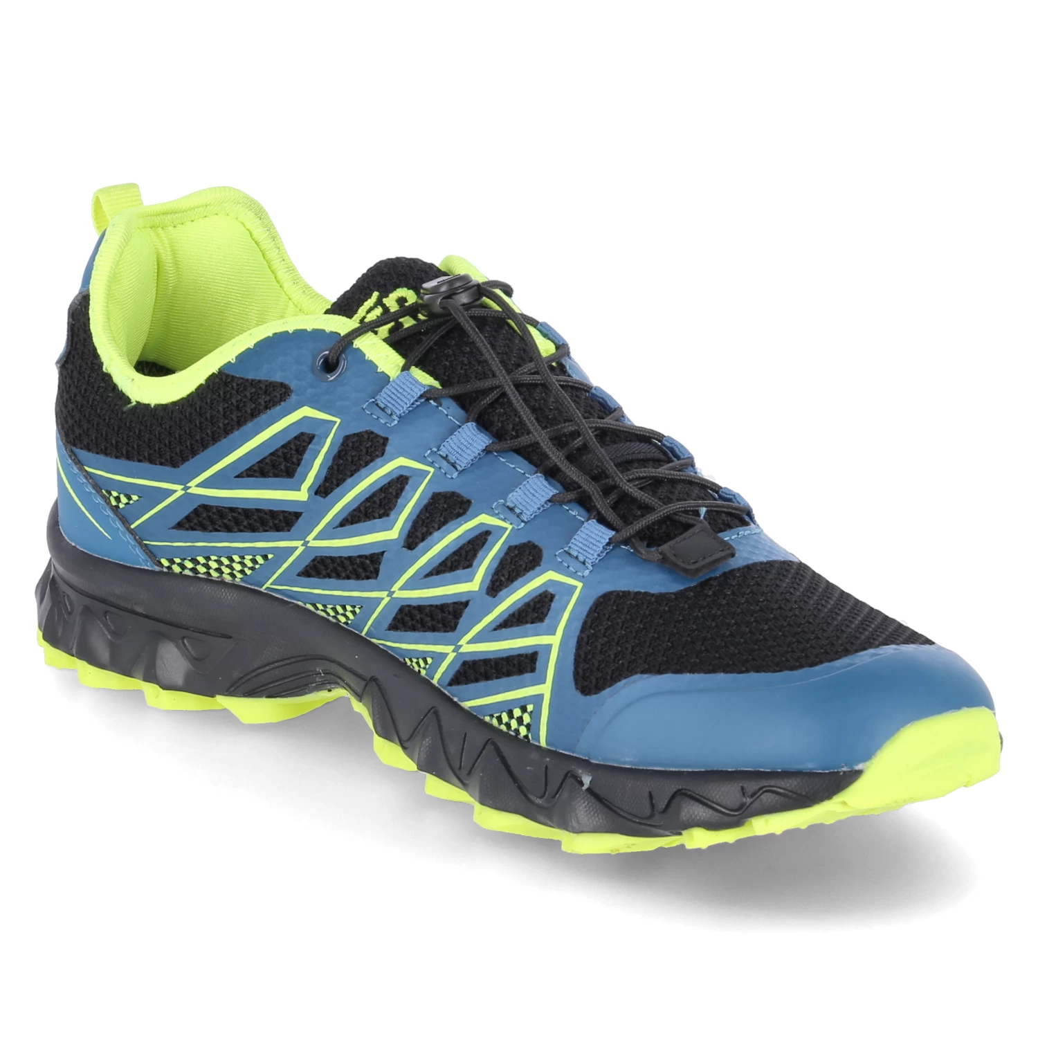 Brütting Low Sneaker MISSION - Petrol/schwarz/lemon – Bild 5