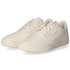 ADIDAS Golfschuhe W ADICROSS RETRO - Cwhite/almpnk/ecrtin