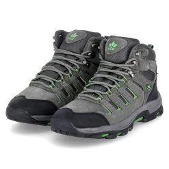 LICO Wanderschuhe MANASLU HIGH - Anthrazit/schwarz/grün