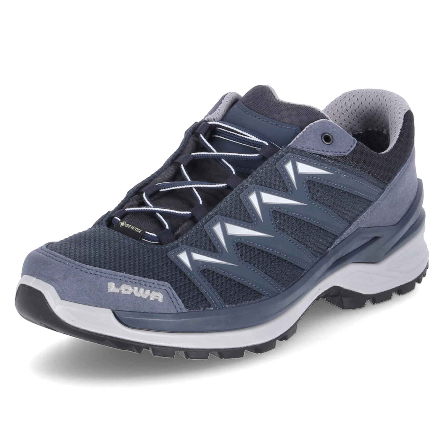Lowa Wanderschuhe INNOX PRO GTX LO - Stahlblau/ Offwhite – Bild 2