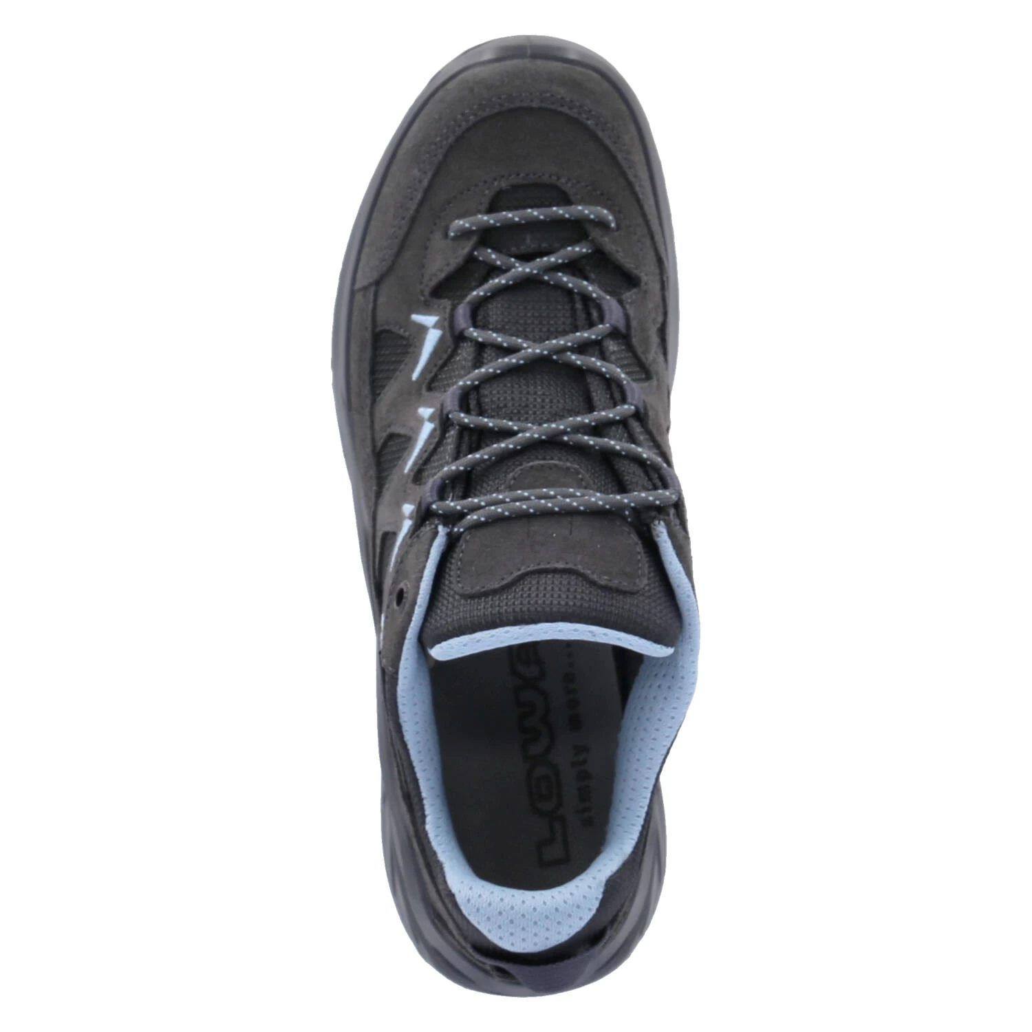 Lowa Outdoorschuhe SIRKOS EVO GTX LO - Graphit/eisblau – Bild 6