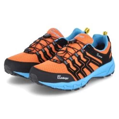 Kastinger Low Sneaker TRAILRUNNER - Orange/blue