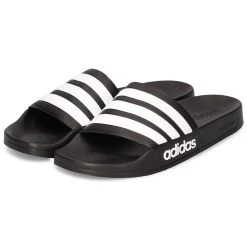 ADIDAS ADILETTE SHOWER - Black/white