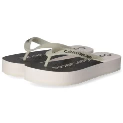 Calvin Klein Zehentrenner - White/black