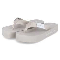 Calvin Klein Zehentrenner - Eggshell