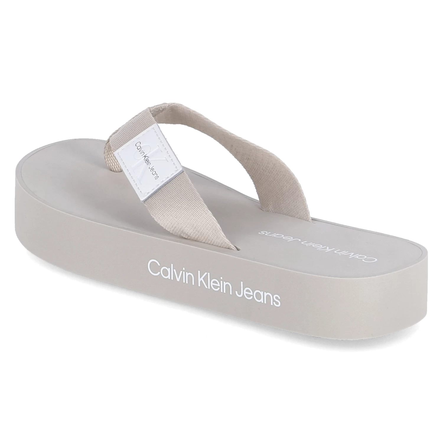 Calvin Klein Zehentrenner - Eggshell – Bild 3